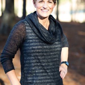 Blue Sweater from Anthropologie